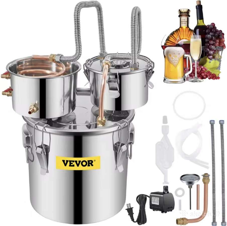 Vandens , alkoholio distiliatorius 12,20,30,50l. - nuotraukos Nr. 7