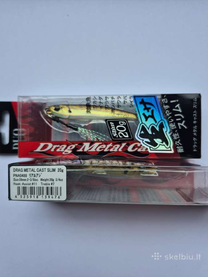 „Jig Drag Metal Cast Slim“ Pna0488 20g. masalas