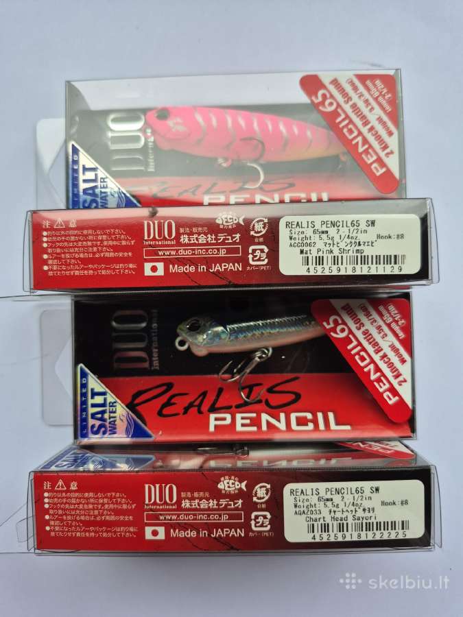 Duo Realis Pencil 65 Sw“ paviršinis masalas