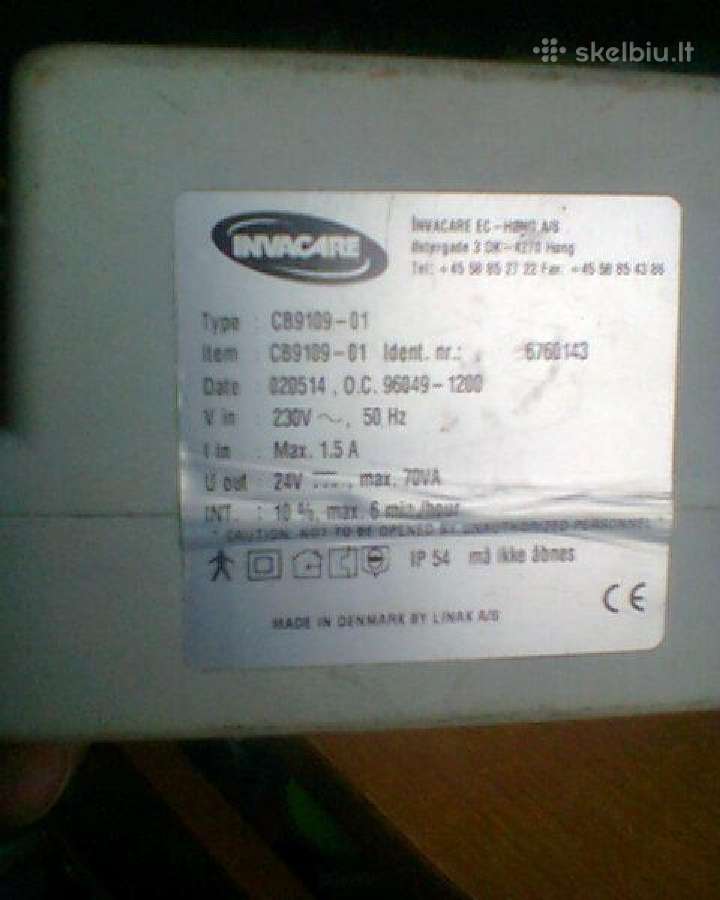 Neįgaliųjų lovos maitinimo blokas 24v - nuotraukos Nr. 3
