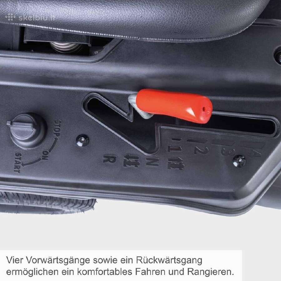 Benzininis vejos traktoriukas Scheppach Mr200-61 - nuotraukos Nr. 2