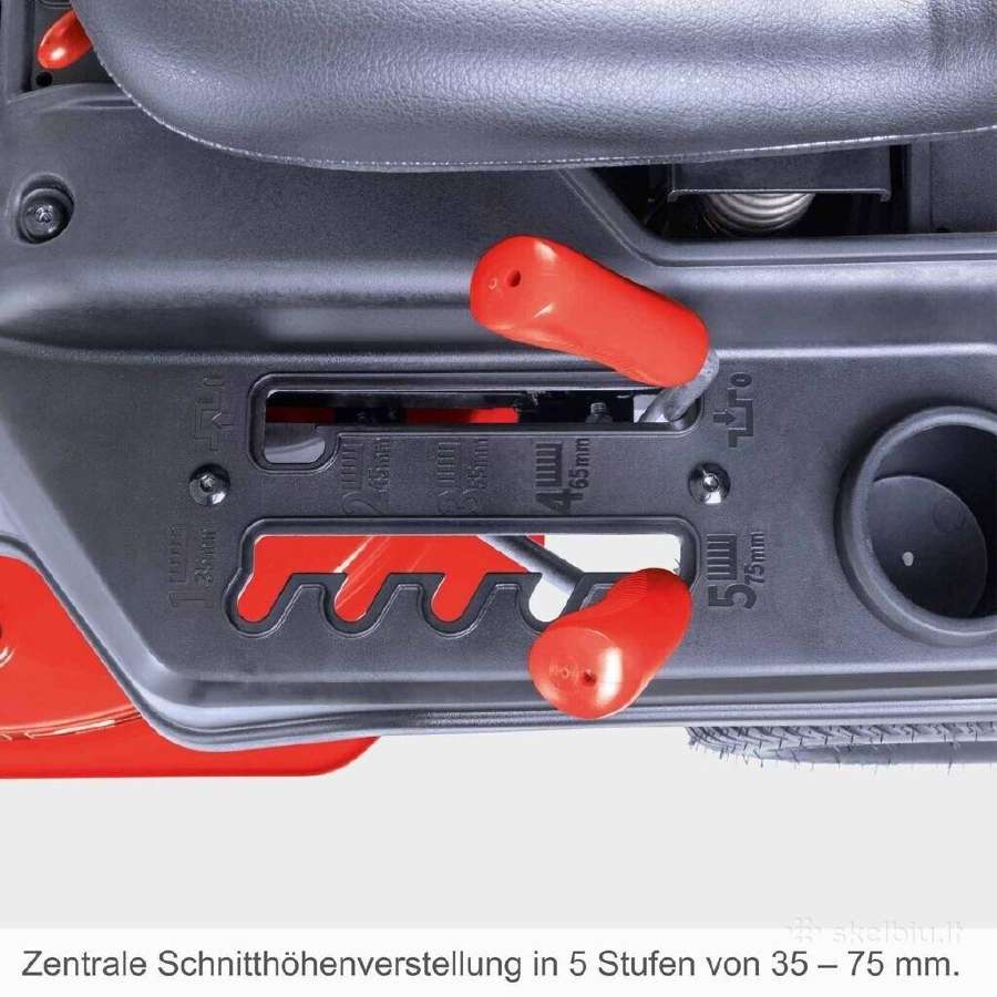 Benzininis vejos traktoriukas Scheppach Mr200-61 - nuotraukos Nr. 3