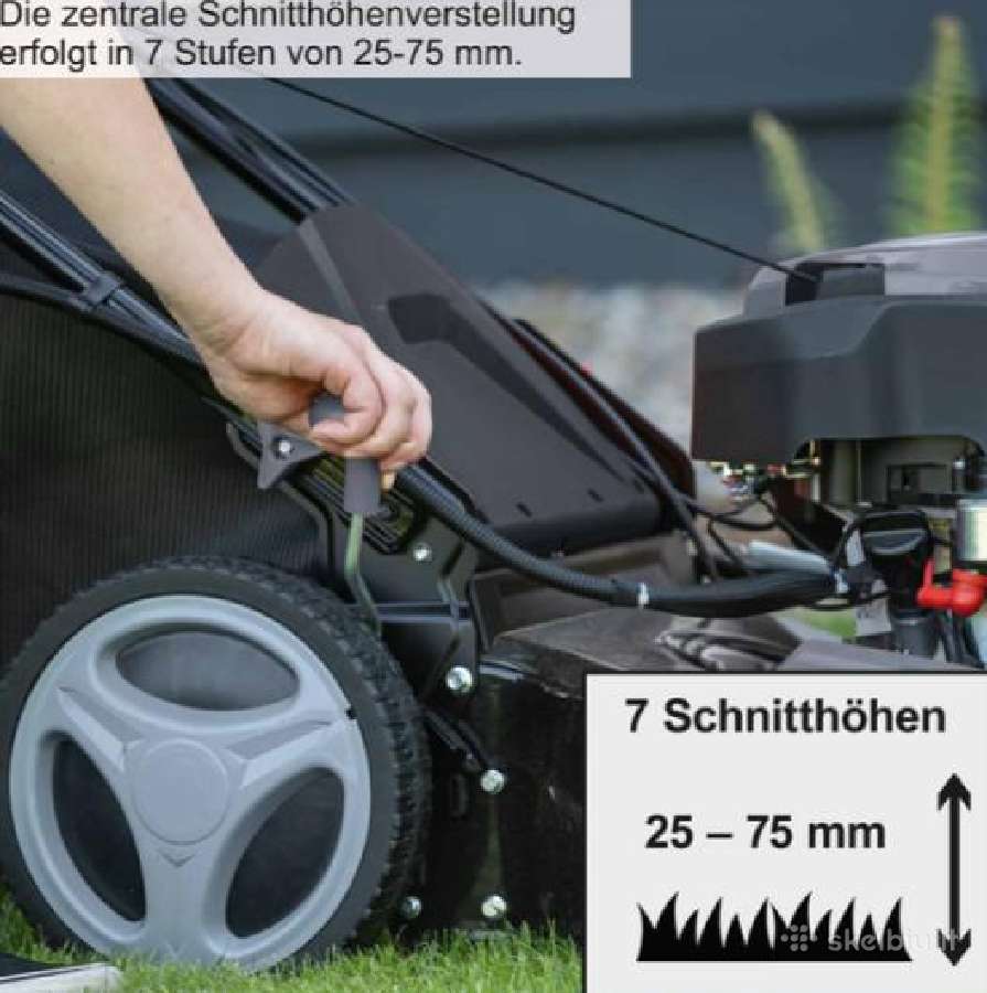 Benzininis vejos traktoriukas Scheppach Mr200-61 - nuotraukos Nr. 4