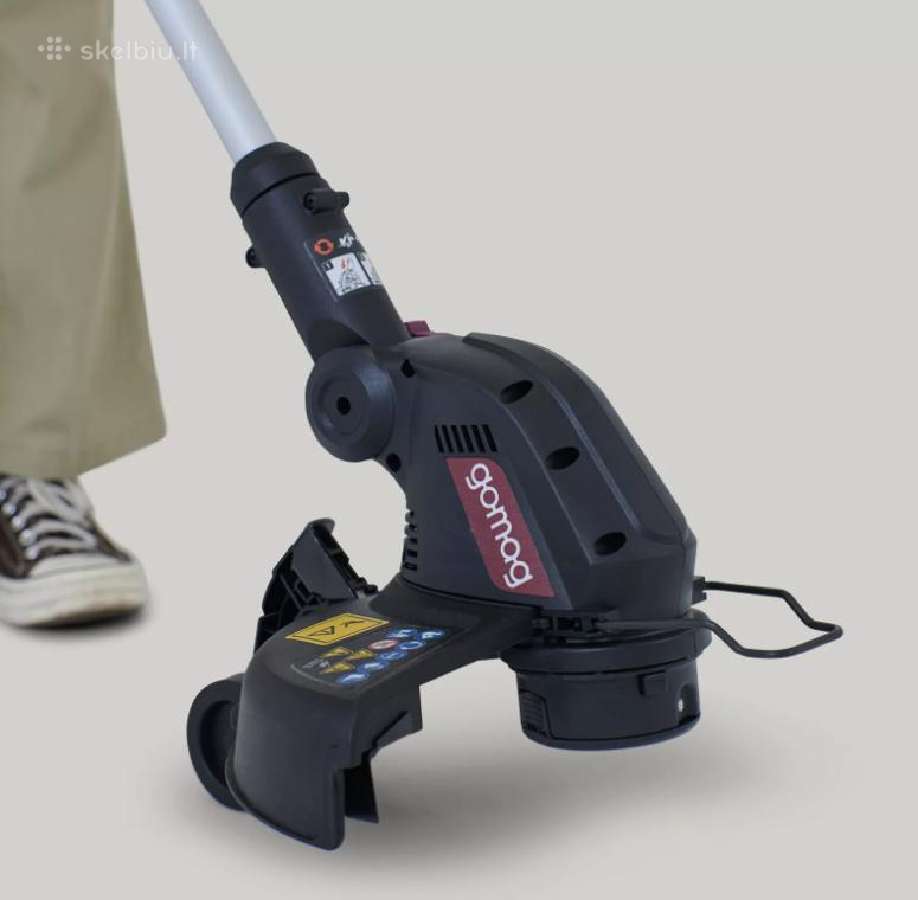 Akumuliatorinis trimeris 20v,1x2,0ah ir pakrovėjas - nuotraukos Nr. 5