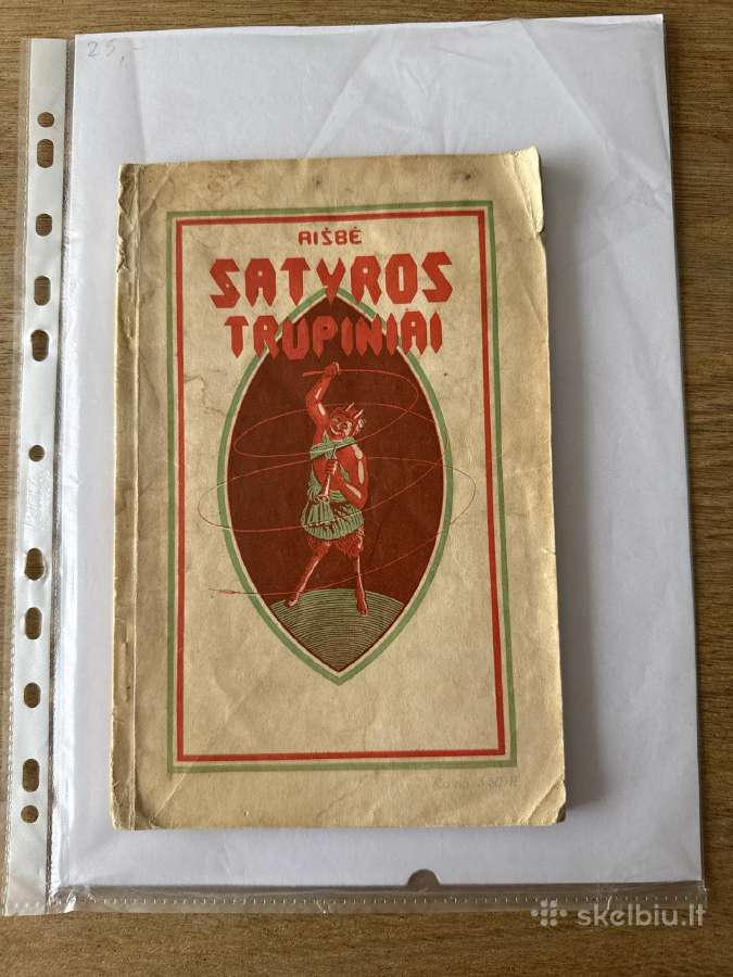 Satyros trupiniai 1928 m.