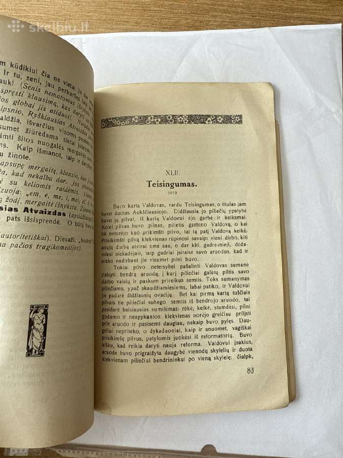 Satyros trupiniai 1928 m. - nuotraukos Nr. 7