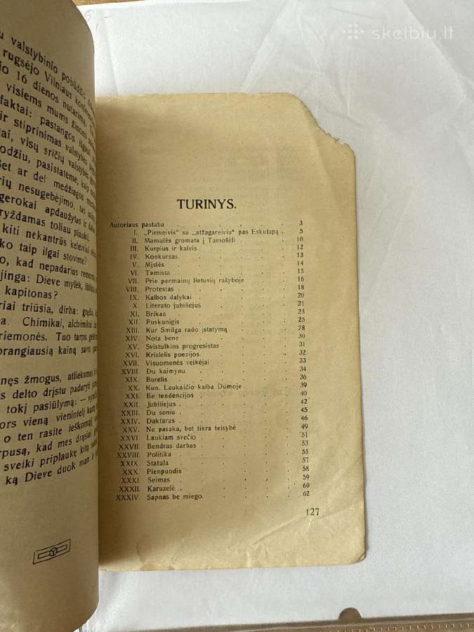Satyros trupiniai 1928 m. - nuotraukos Nr. 8