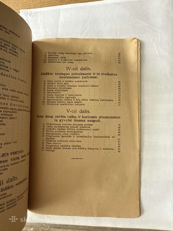 Kaip Kūdikio sveikata ganyti 1927m. - nuotraukos Nr. 10