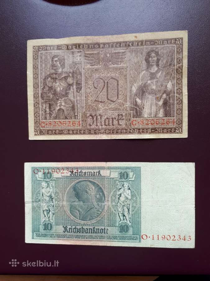 10ir 20vokietijos markiu