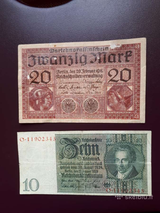 10ir 20vokietijos markiu - nuotraukos Nr. 2