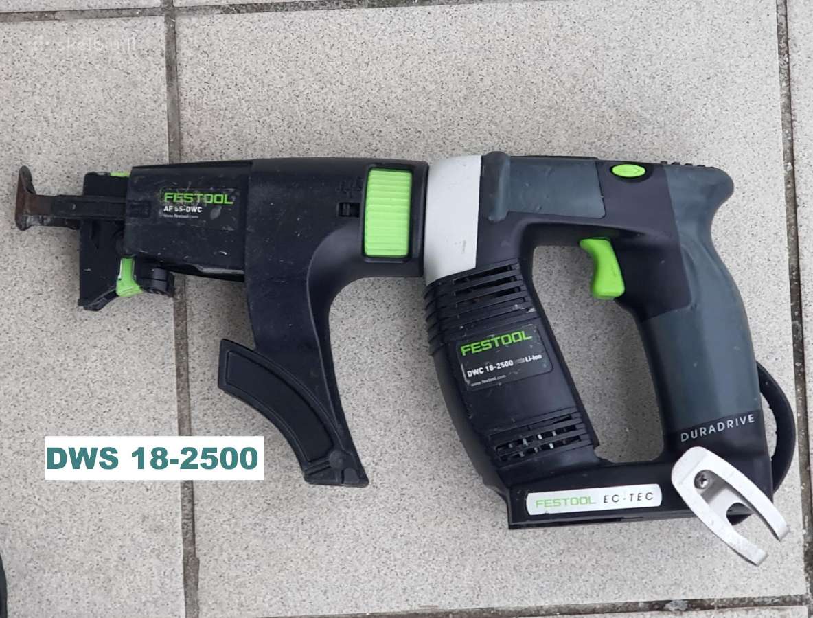 Festool įvairūs įrankia 6 modeliai - nuotraukos Nr. 7