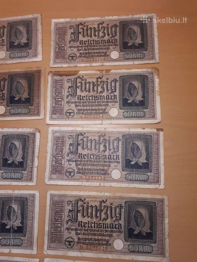5o reichsmarkiu Vokietija 2- - nuotraukos Nr. 4