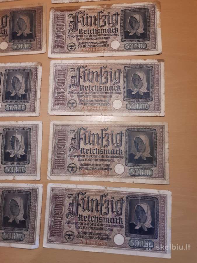 5o reichsmarkiu Vokietija 2- - nuotraukos Nr. 5