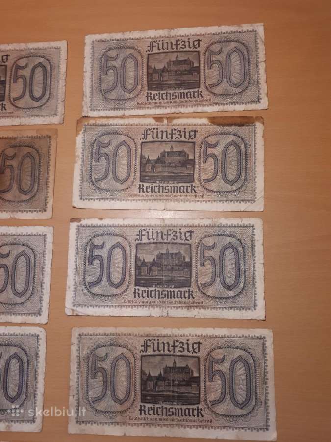 5o reichsmarkiu Vokietija 2- - nuotraukos Nr. 9