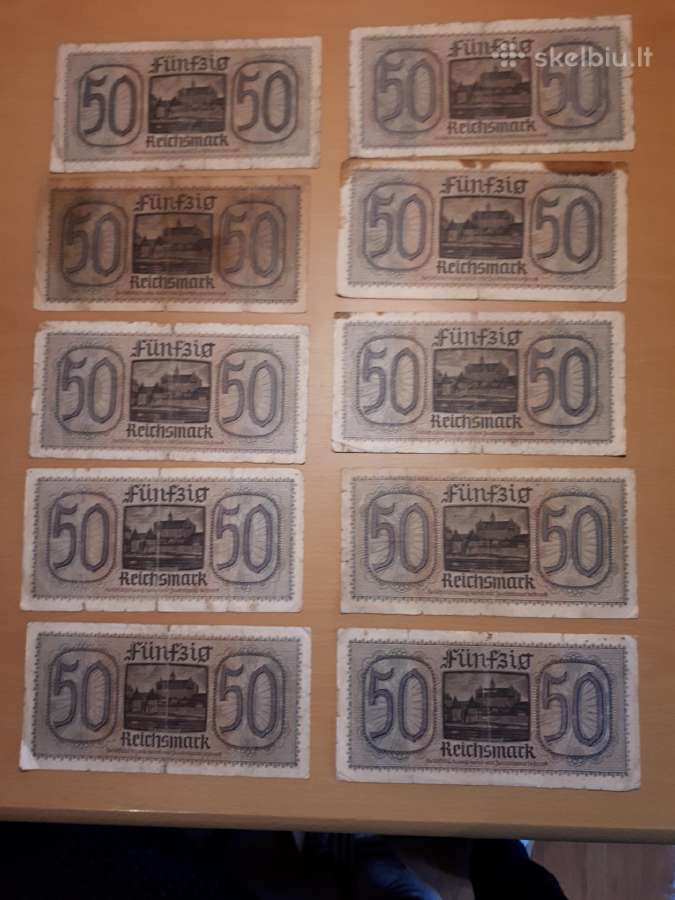 5o reichsmarkiu Vokietija 2-