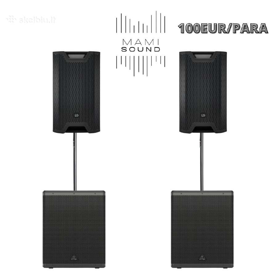 Garso ir šviesų aparatūros nuoma - nuotraukos Nr. 32