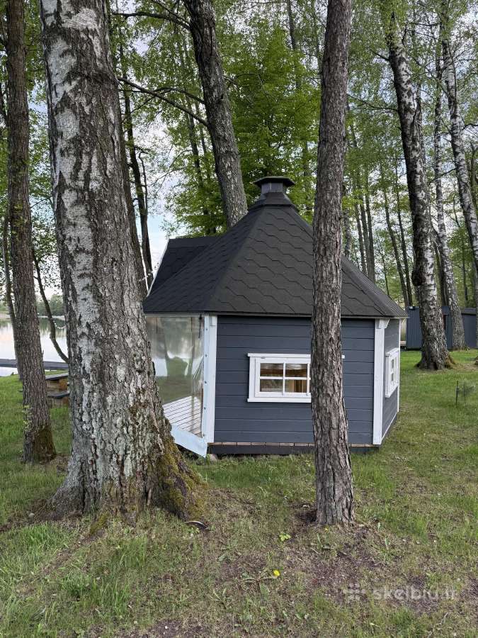 Medinė šešiakampė pavėsinė - nuotraukos Nr. 3