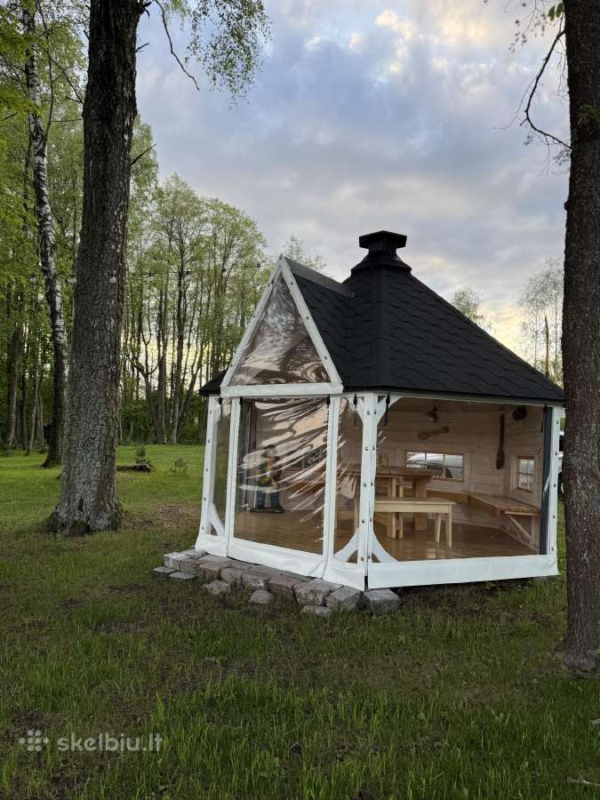 Medinė šešiakampė pavėsinė - nuotraukos Nr. 10