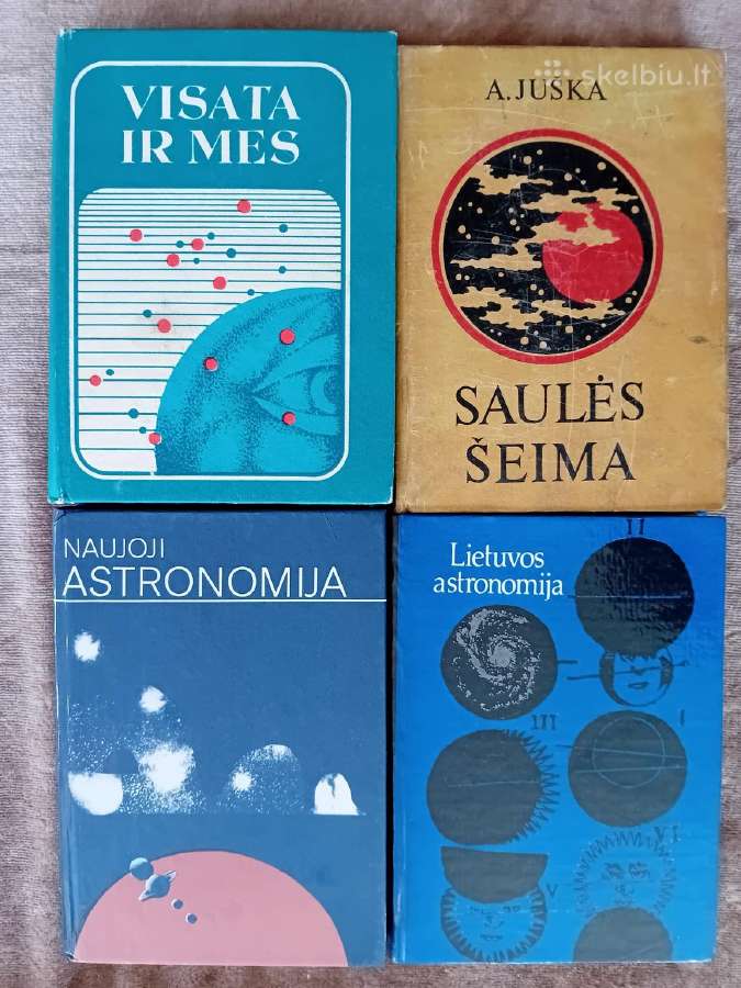Knygos apie Visatą, Saulės sistemą, astronomiją