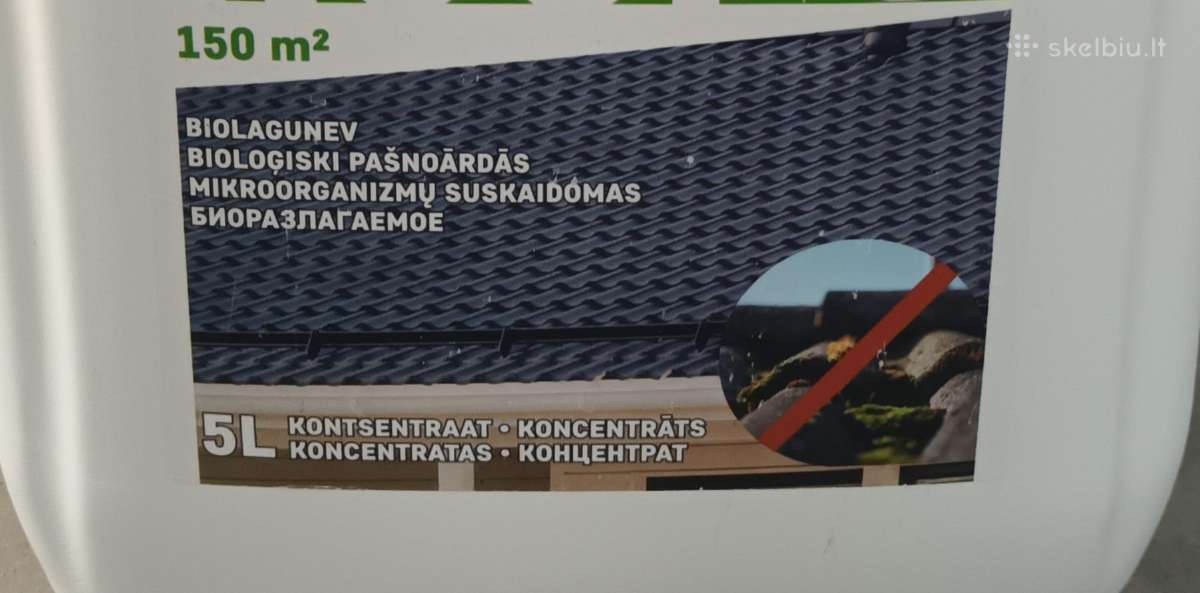 Stogo samanu, trinkeliu valiklis, koncentratas 5l - nuotraukos Nr. 2