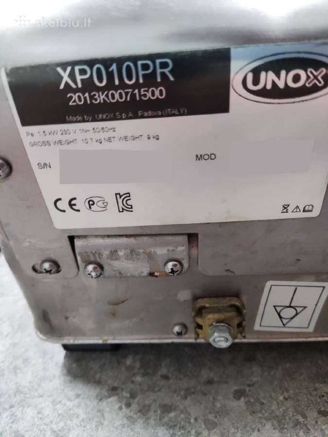 Kontaktinis grilius Unox Spidocook Xp010pr - nuotraukos Nr. 3