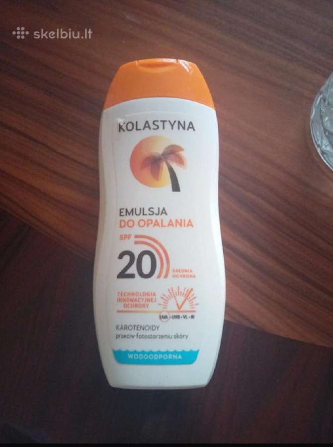 Kolastyna apsauginiai losjonai nuo saulės Spf 20