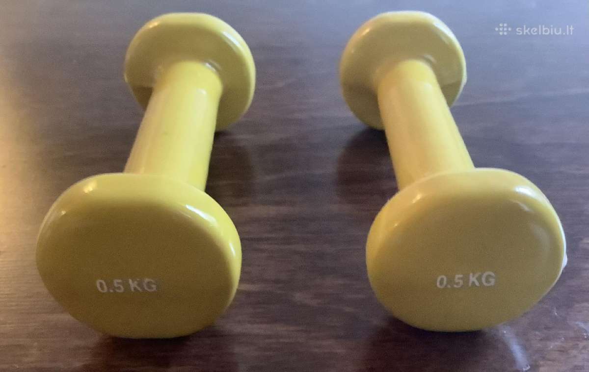 Kūno rengybos svarmenys, 2 po 0,5 kg - nuotraukos Nr. 2