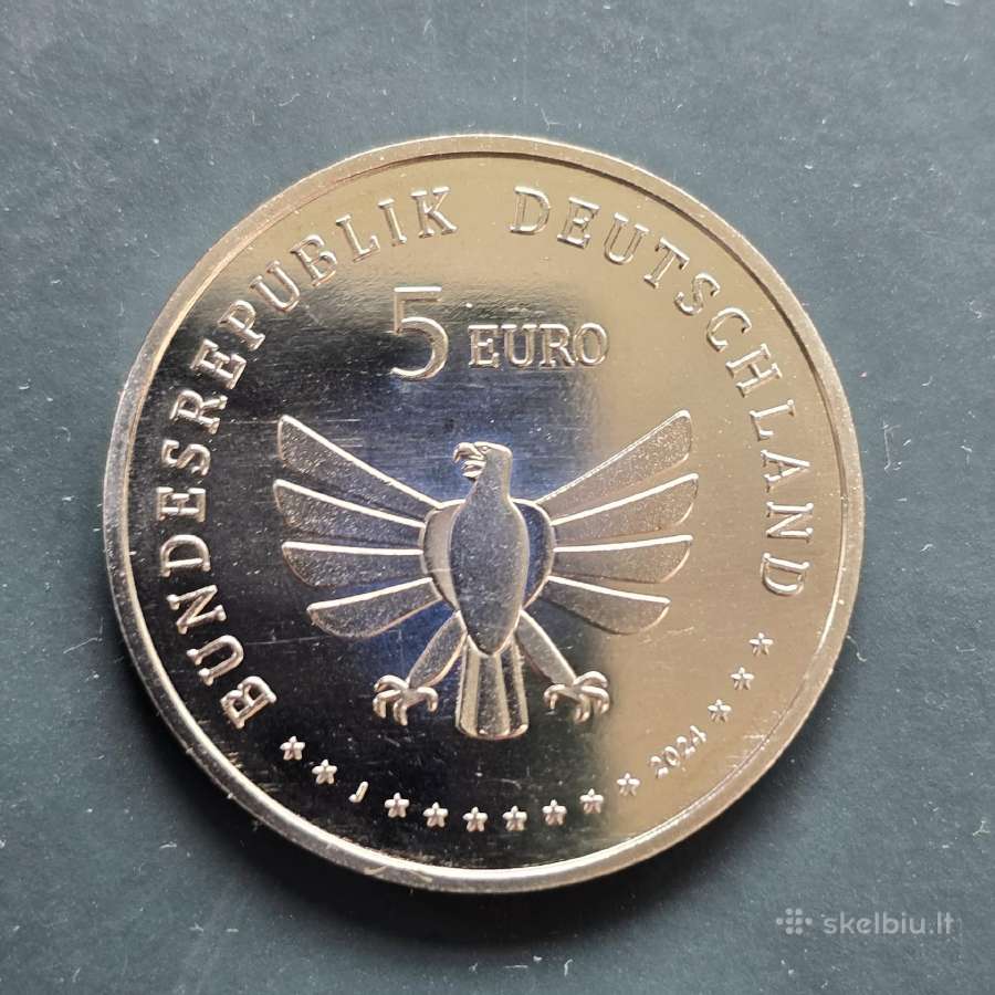 Vokietija 2024 5 eurai Kamanė Unc - nuotraukos Nr. 2