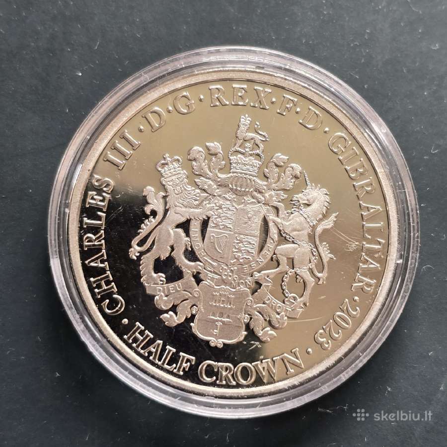 Gibraltaras 2023 1/2 crown Elton John Unc - nuotraukos Nr. 2