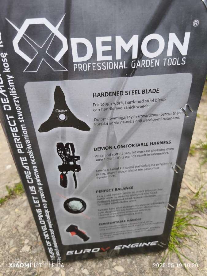 Naujos Žoliapjovės Rider Trimeris Demon Turbo - nuotraukos Nr. 13