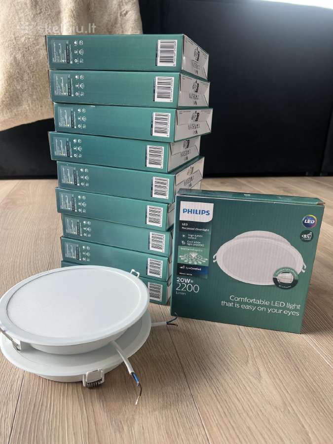 LED šviestuvai