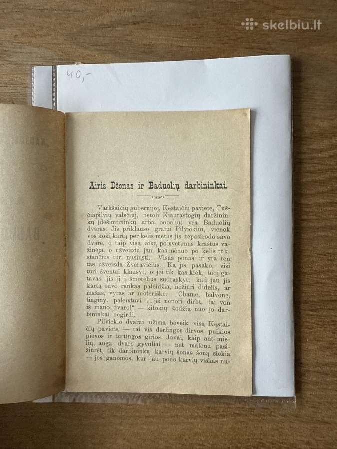 Airis Džonas ir baduolių darbininkai 1906 m. - nuotraukos Nr. 2