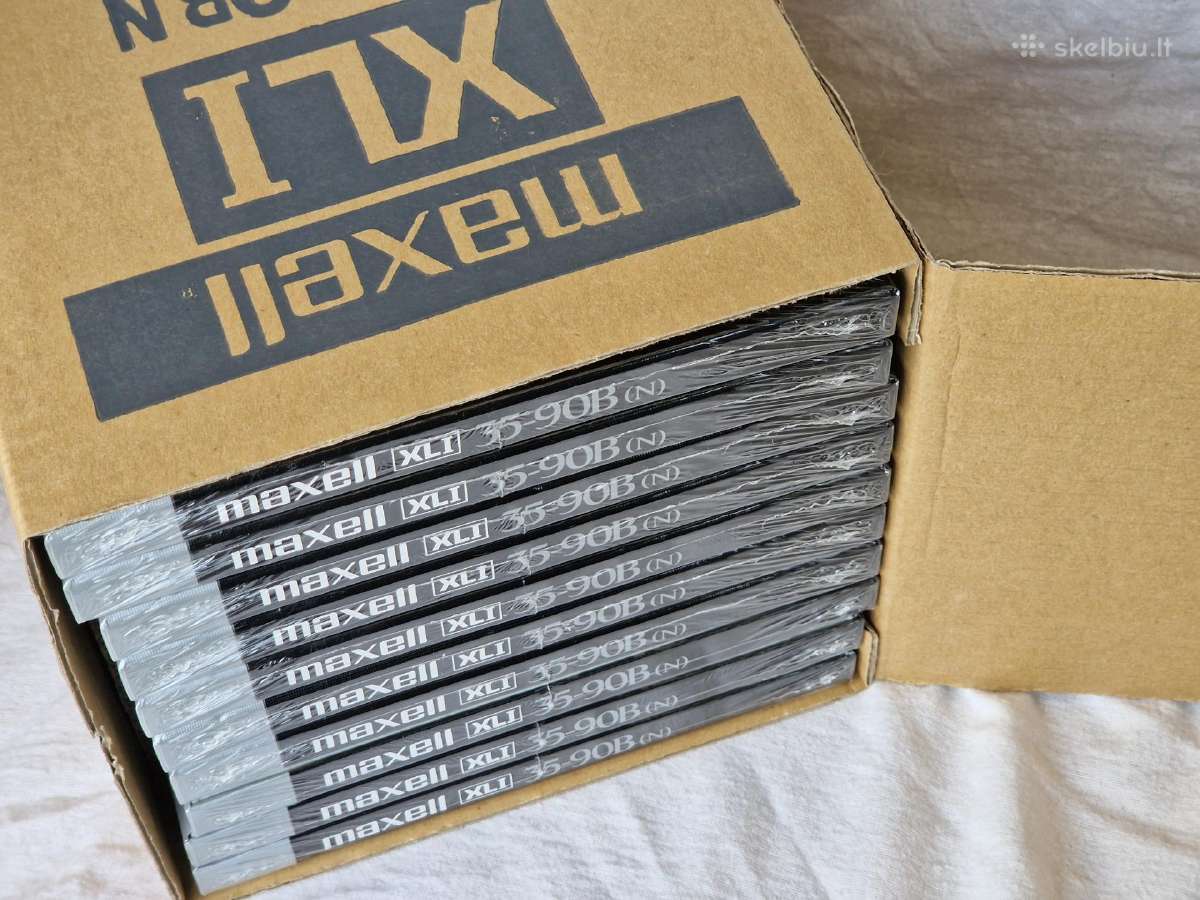 Nenaudota juosta Maxell Xli 35-90b 550m 18cm
