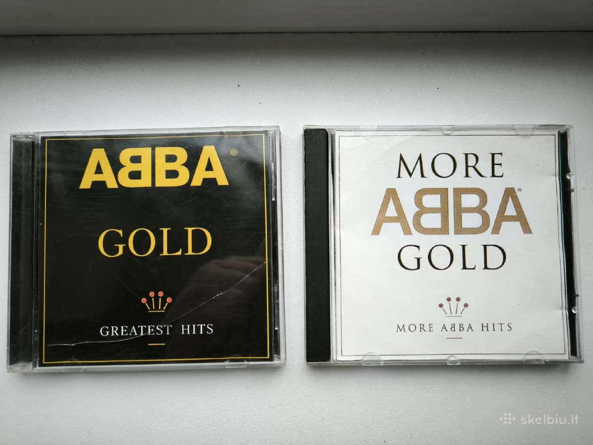 Keletas CD Abba Gold Yra daugiau CD