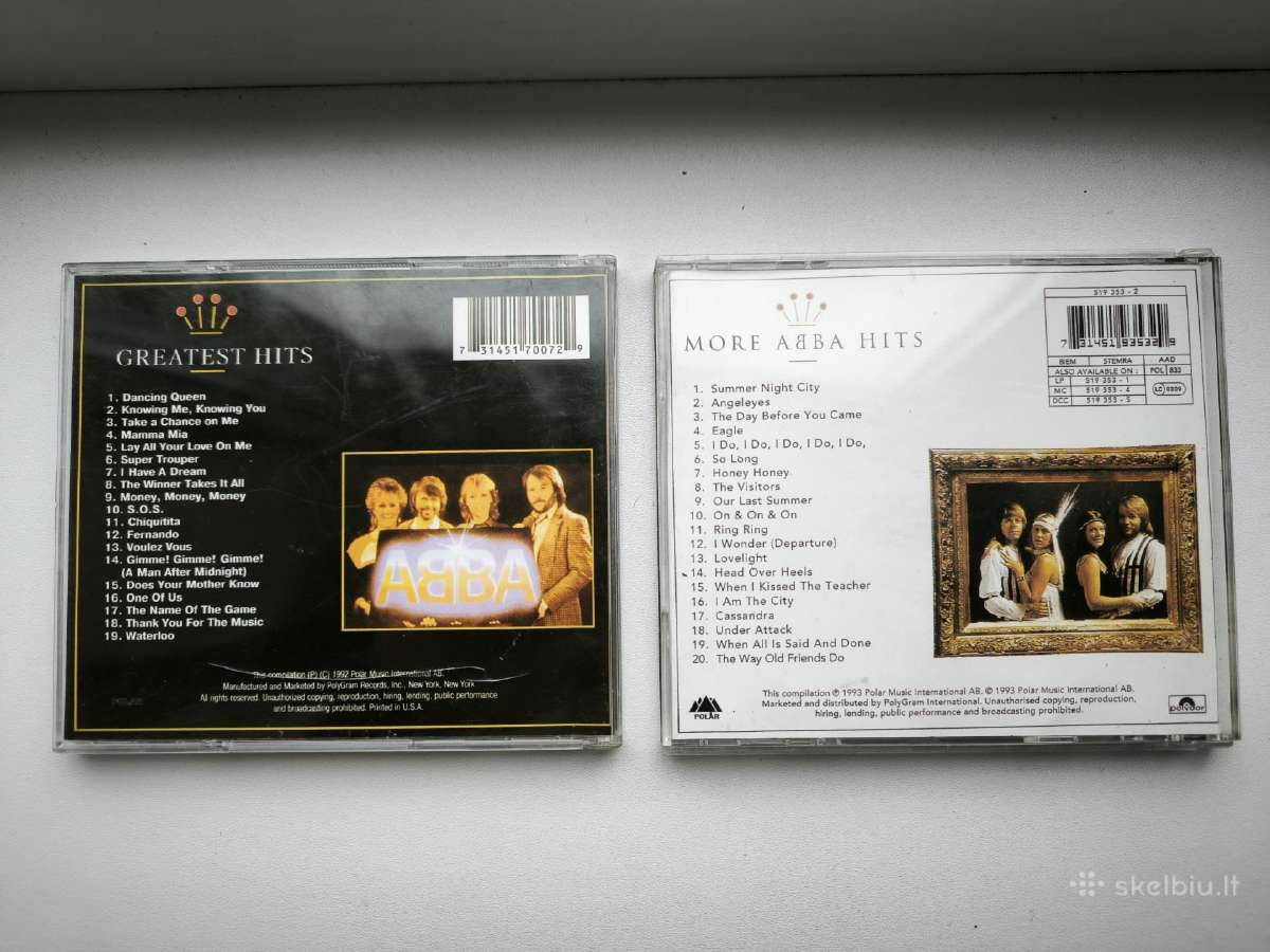 Keletas CD Abba Gold Yra daugiau CD - nuotraukos Nr. 2