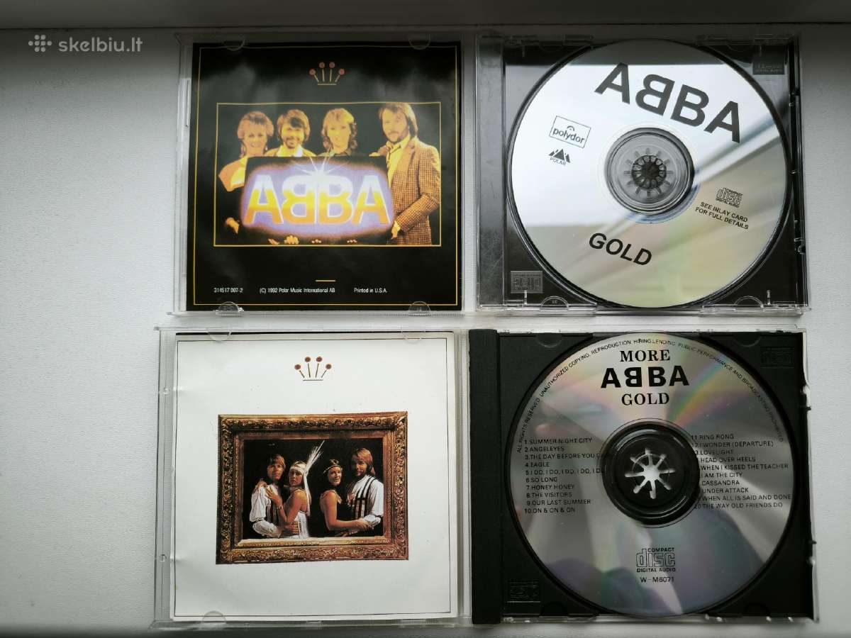 Keletas CD Abba Gold Yra daugiau CD - nuotraukos Nr. 3
