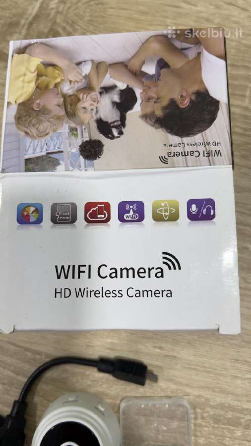 WiFi kamera tinkama tiek laukui, tiek vidui - nuotraukos Nr. 5