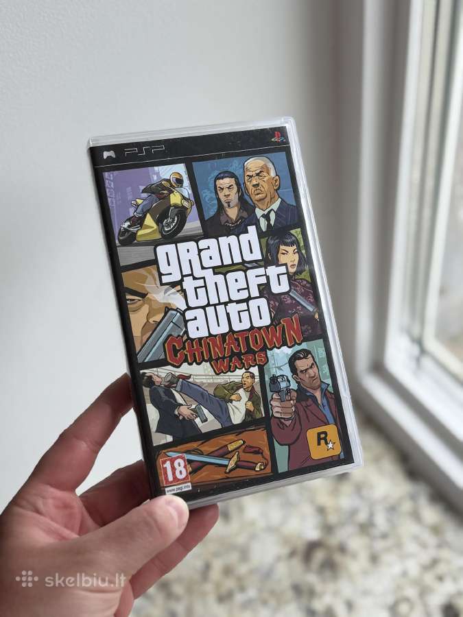 Grand Theft auto China town wars PSP žaidimas