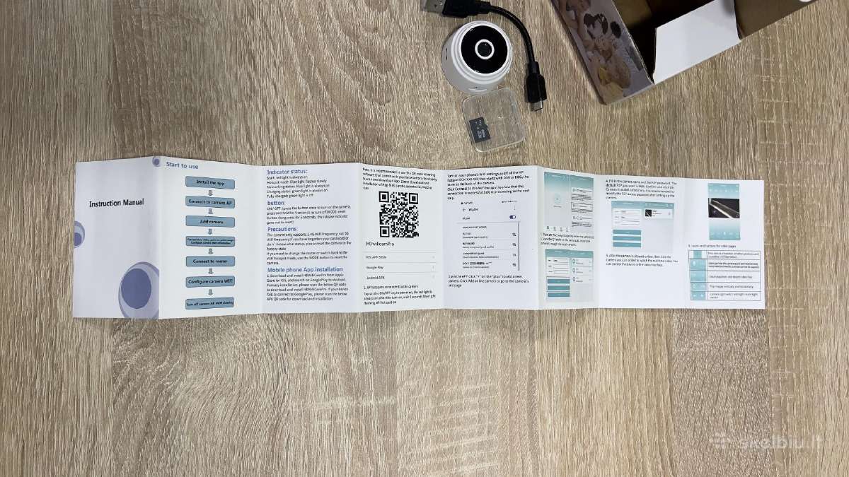 WiFi kamera tinkama tiek laukui, tiek vidui - nuotraukos Nr. 7
