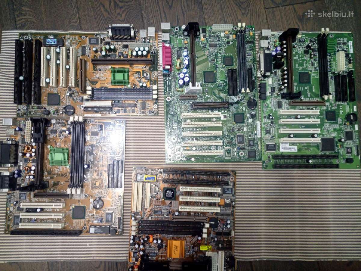 Retro Motherboard / Cpu /video/audio - nuotraukos Nr. 6