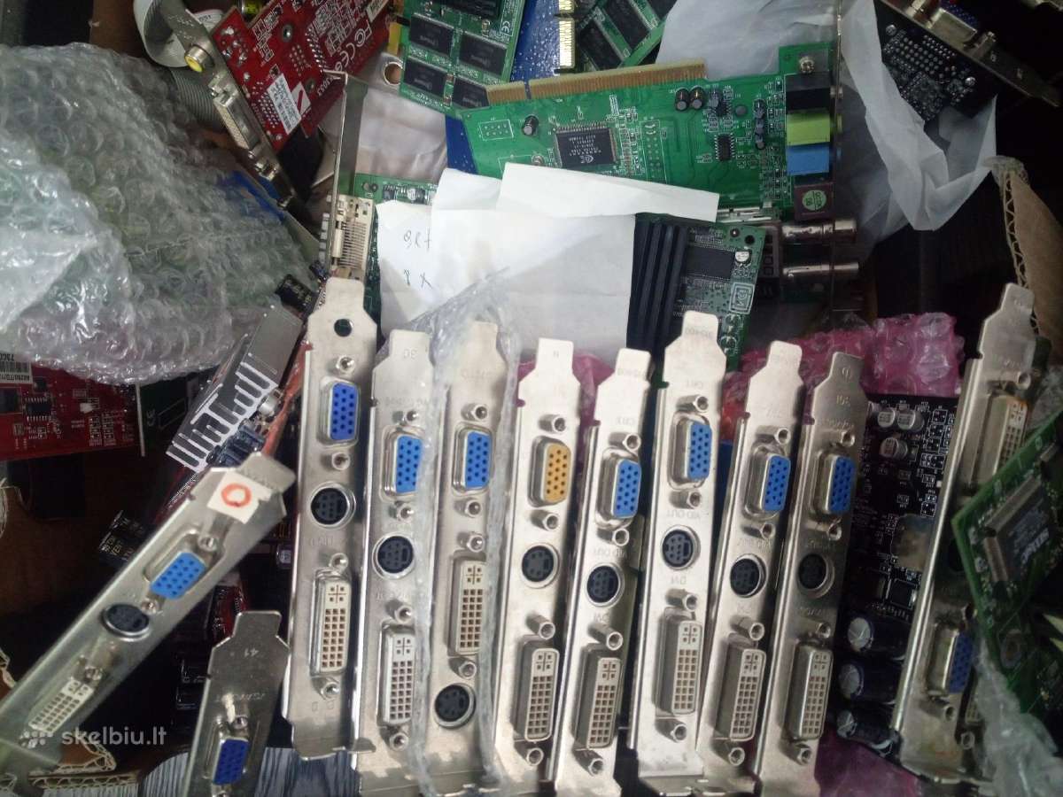Retro Motherboard / Cpu /video/audio - nuotraukos Nr. 10