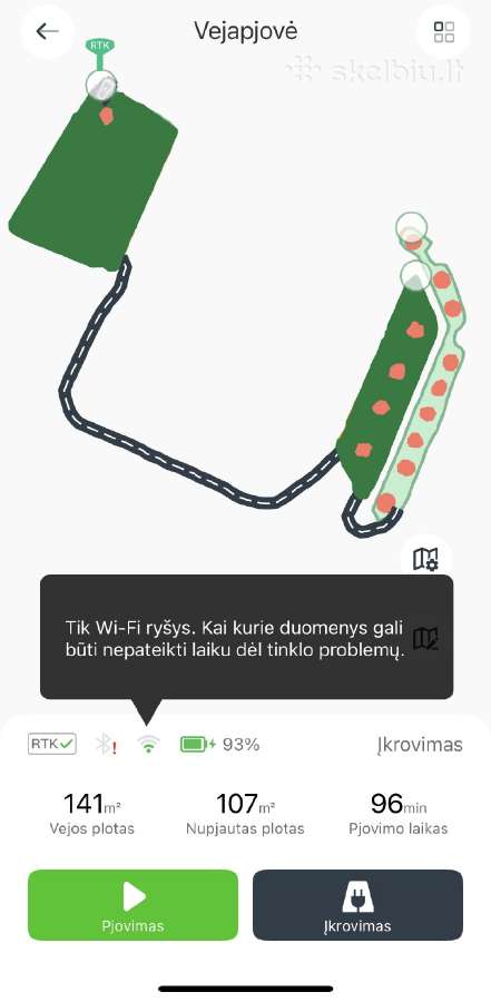 Belaidžių robotų instaliavimas