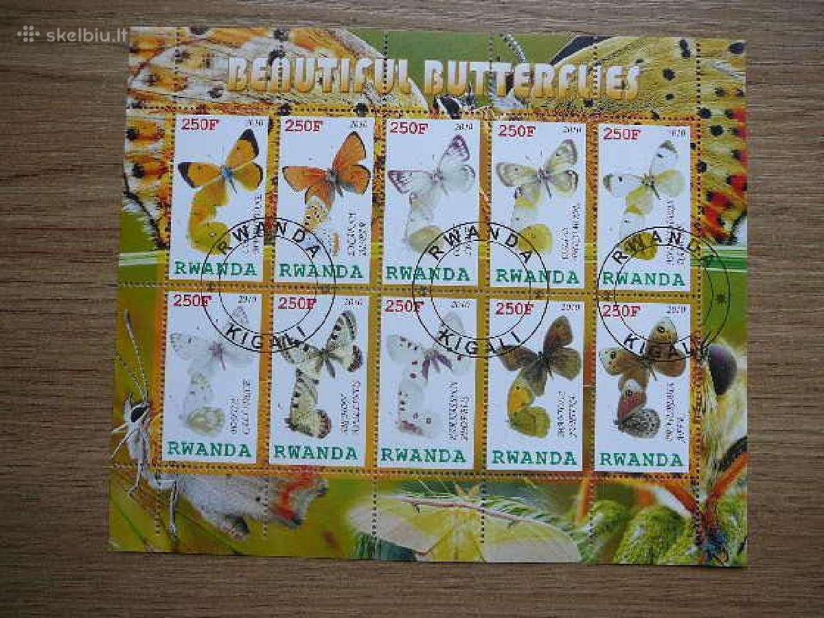 Drugeliai Ruanda 2010 antsp. s830