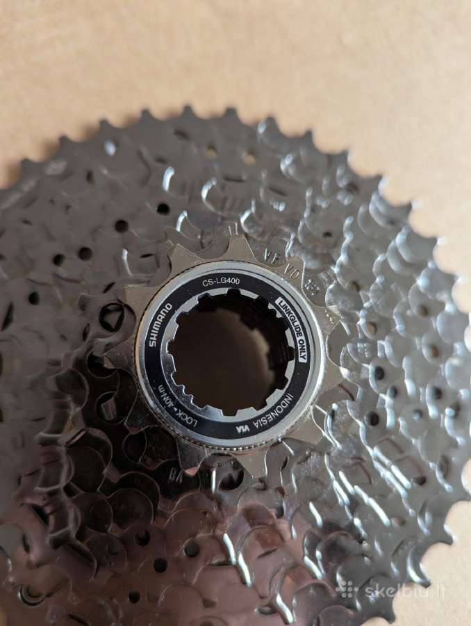 Shimano Cs-lg400-10 11-39 T Linkglide kasetė - nuotraukos Nr. 2