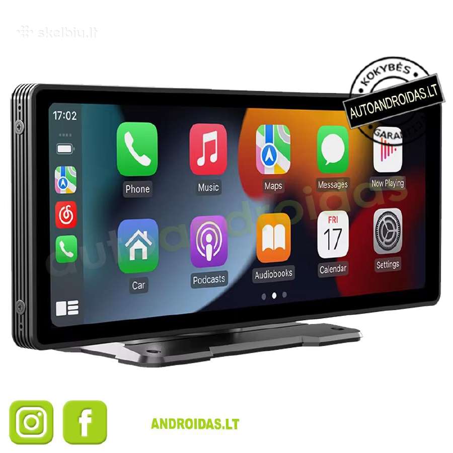 Carplay Android Auto Mirror Link universali 10"