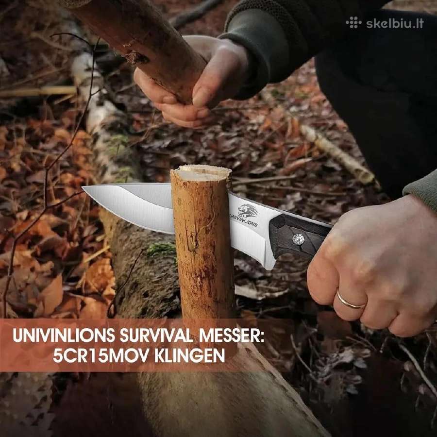 Medžioklės peilis fiksuotu ašmenimis - nuotraukos Nr. 2