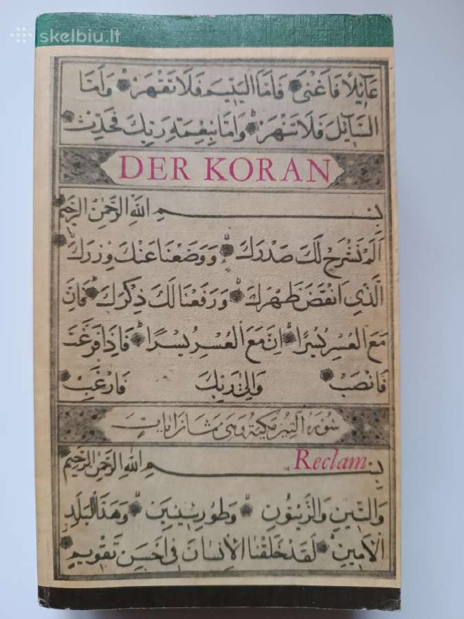 Der Koran (Koranas vokiečių kalba)