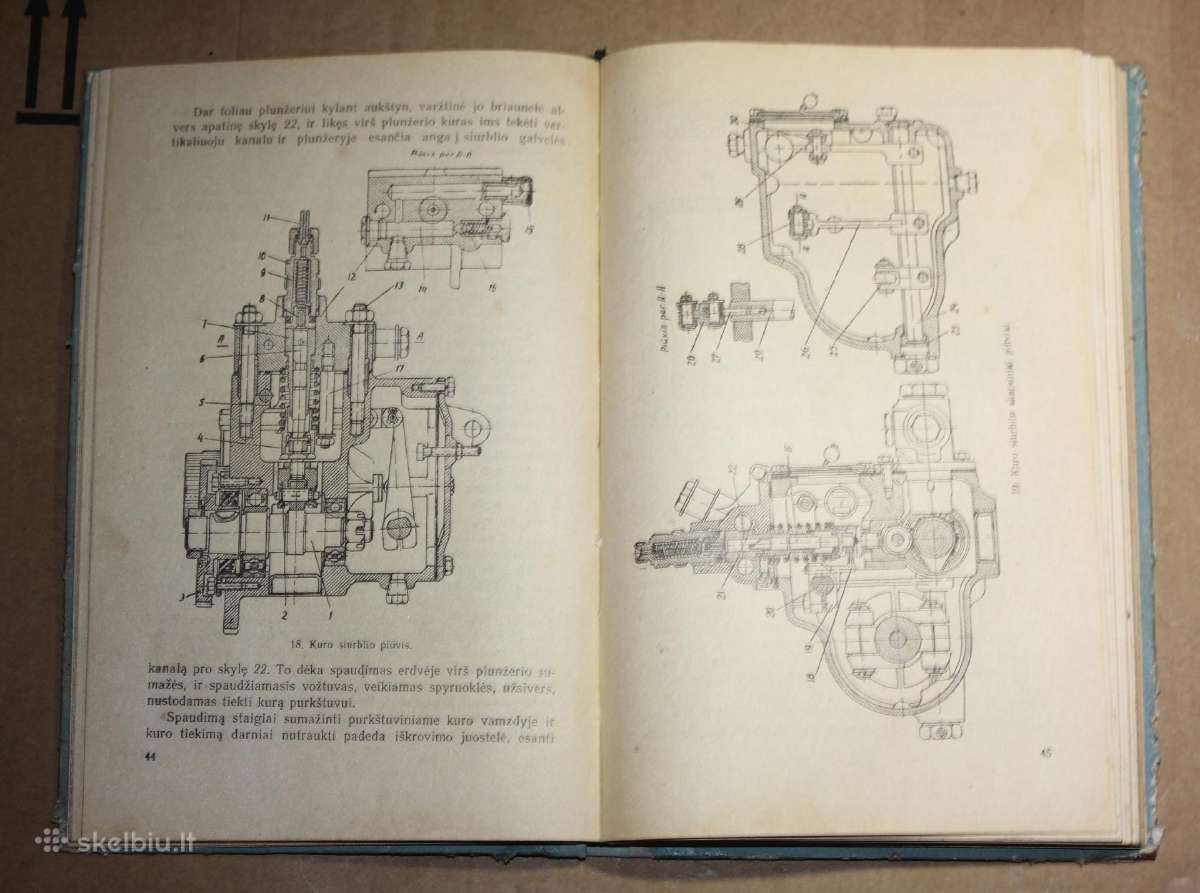 Traktorius DT-14 eksploatavimo vadovas knyga 1957 - nuotraukos Nr. 7