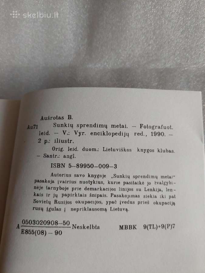 Sunkių sprendimų metai - nuotraukos Nr. 3