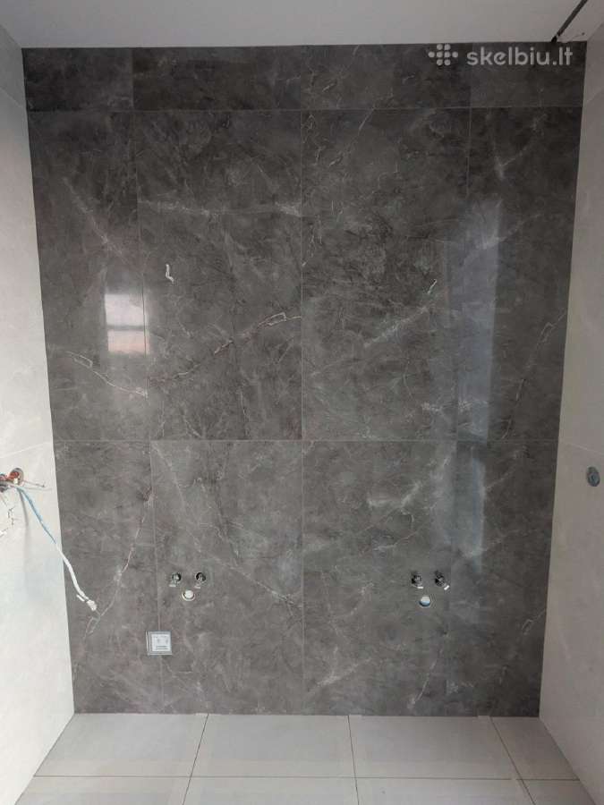 Visine grey Gloss 59,8x119,8 sienų plytelės 4vnt - nuotraukos Nr. 2